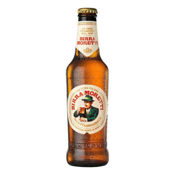 BIRRA MORETTI VETRO 330ML/24 老头人啤酒 玻璃瓶