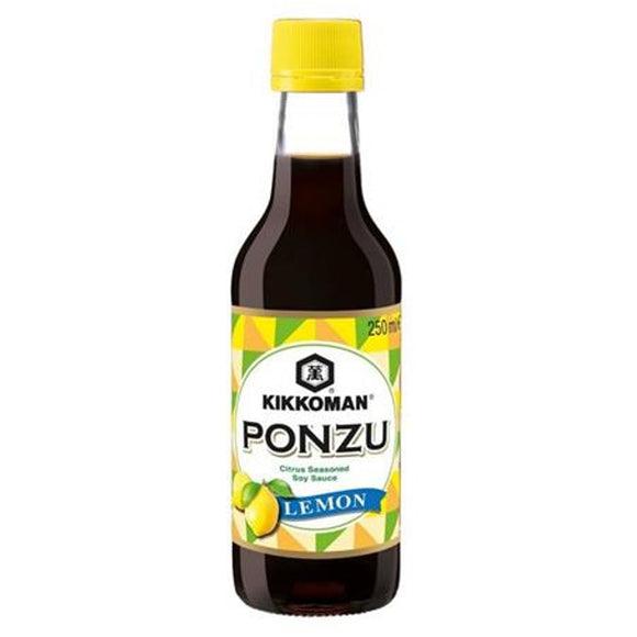 KIKKOMAN PONZU LEMON 250ML/6 万字 PONZU柠檬酱油