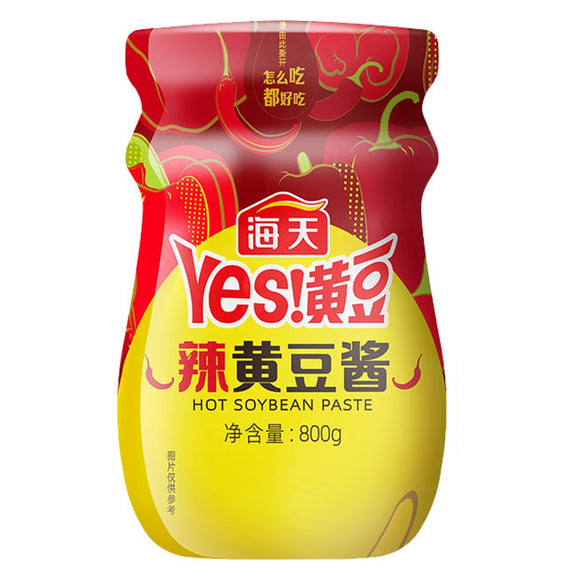 HADAY YES! HOT SOYBEAN PASTE 800G/6 海天黄豆酱（辣）