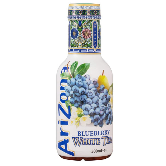 ARIZONA BLUBERRY WHITE TEA 500ML/6 ARIZONA蓝莓茶饮料