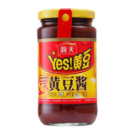 HADAY YES! HOT SOYBEAN PASTE 340G/15 海天黄豆酱（辣）